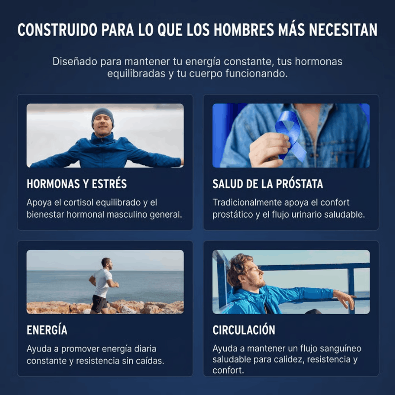 NAD+ l Capsulas Vitalidad Masculina +40